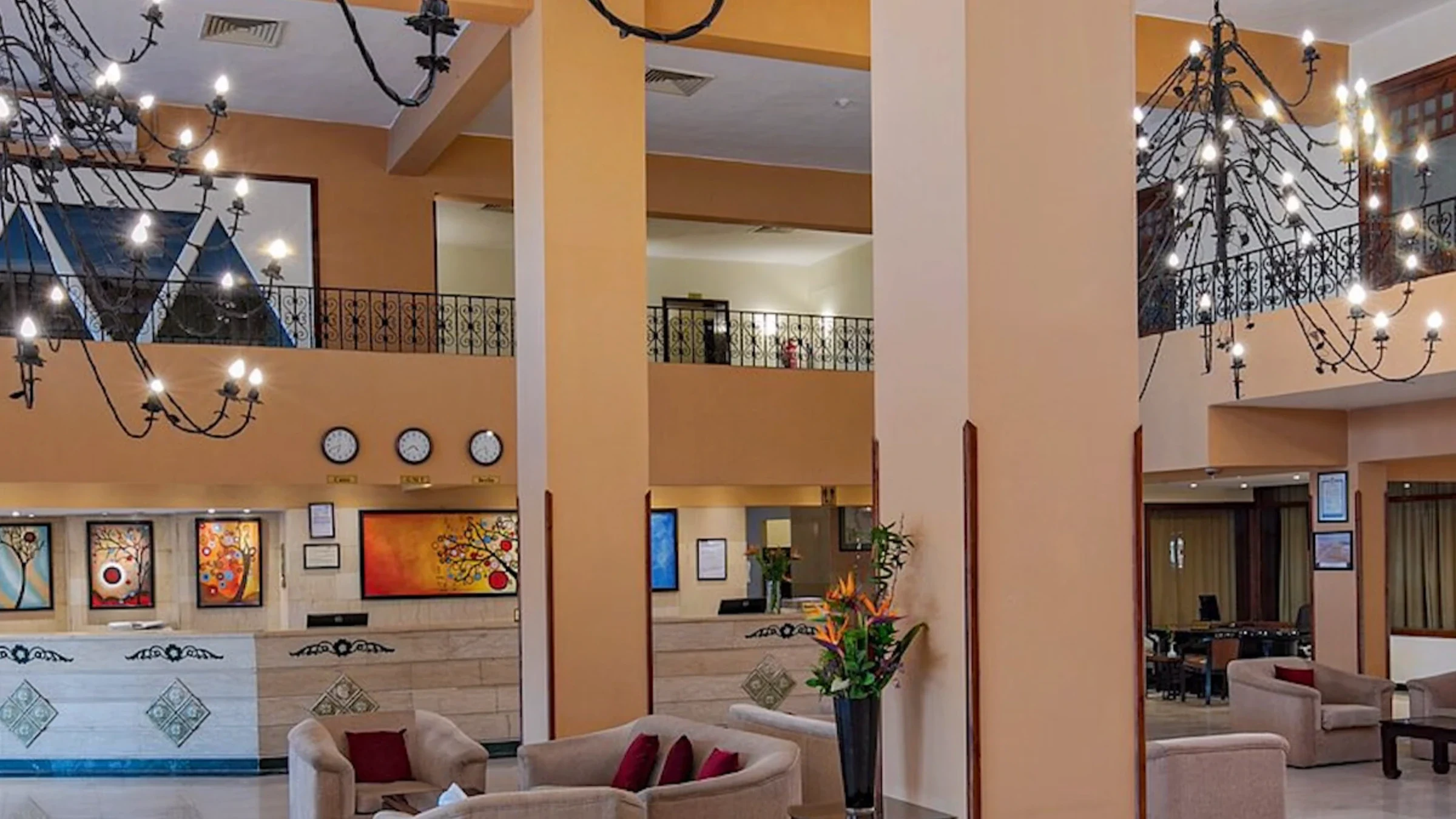Lobby des Giftun Azur Resort