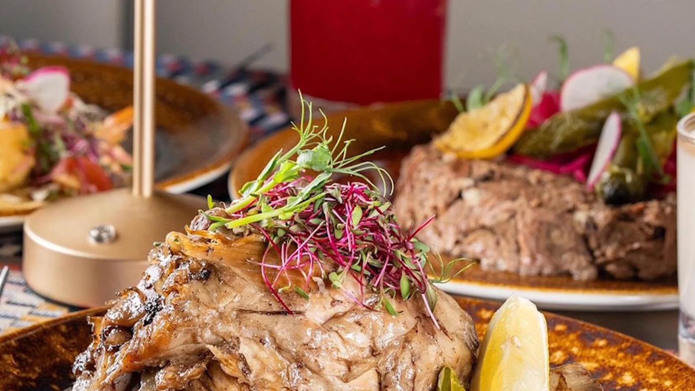 Grillgericht im Hilton Cancun, an All-Inclusive Resort