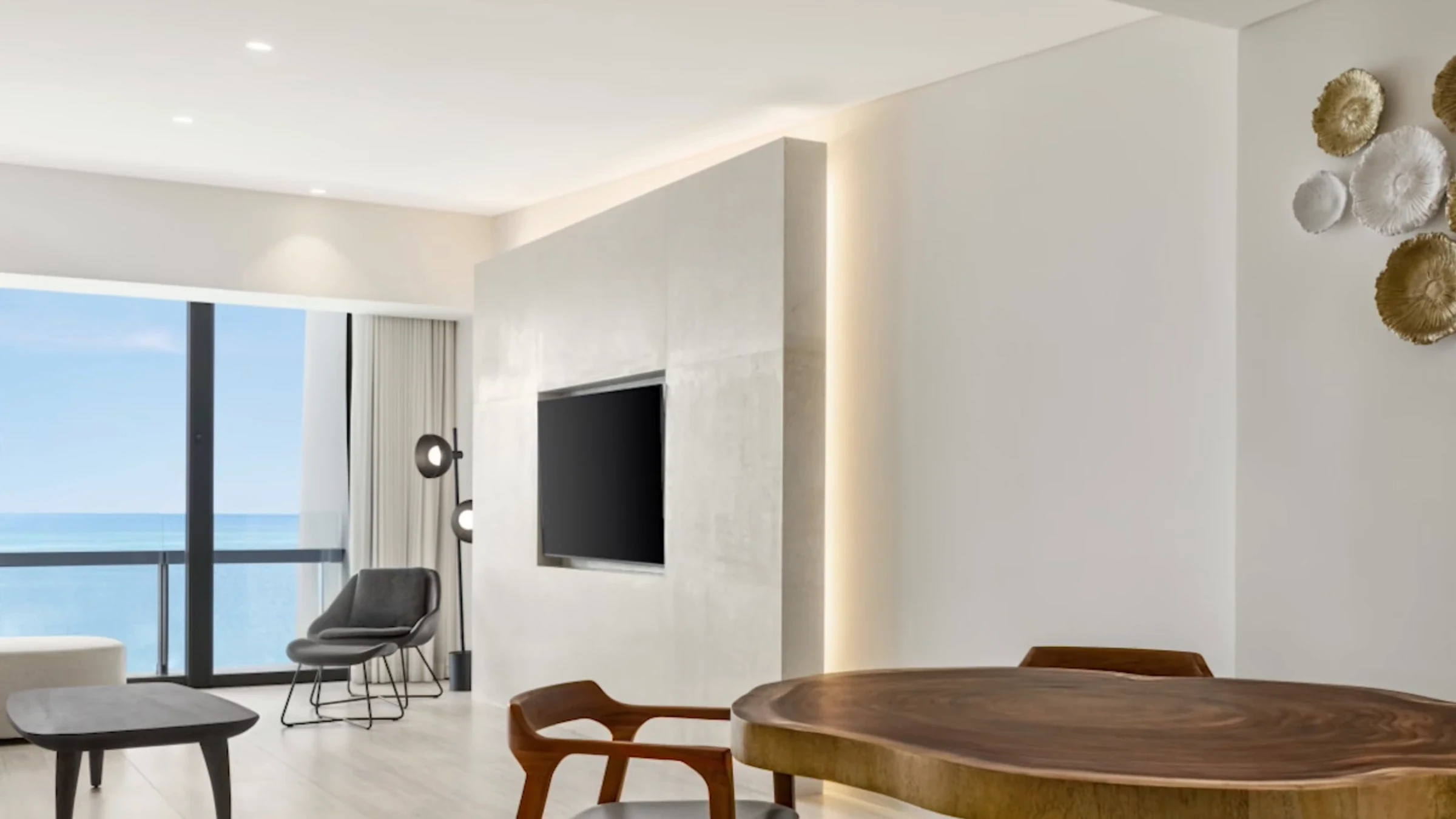 Suite mit Meerblick im Hilton Cancun, an All-Inclusive Resort