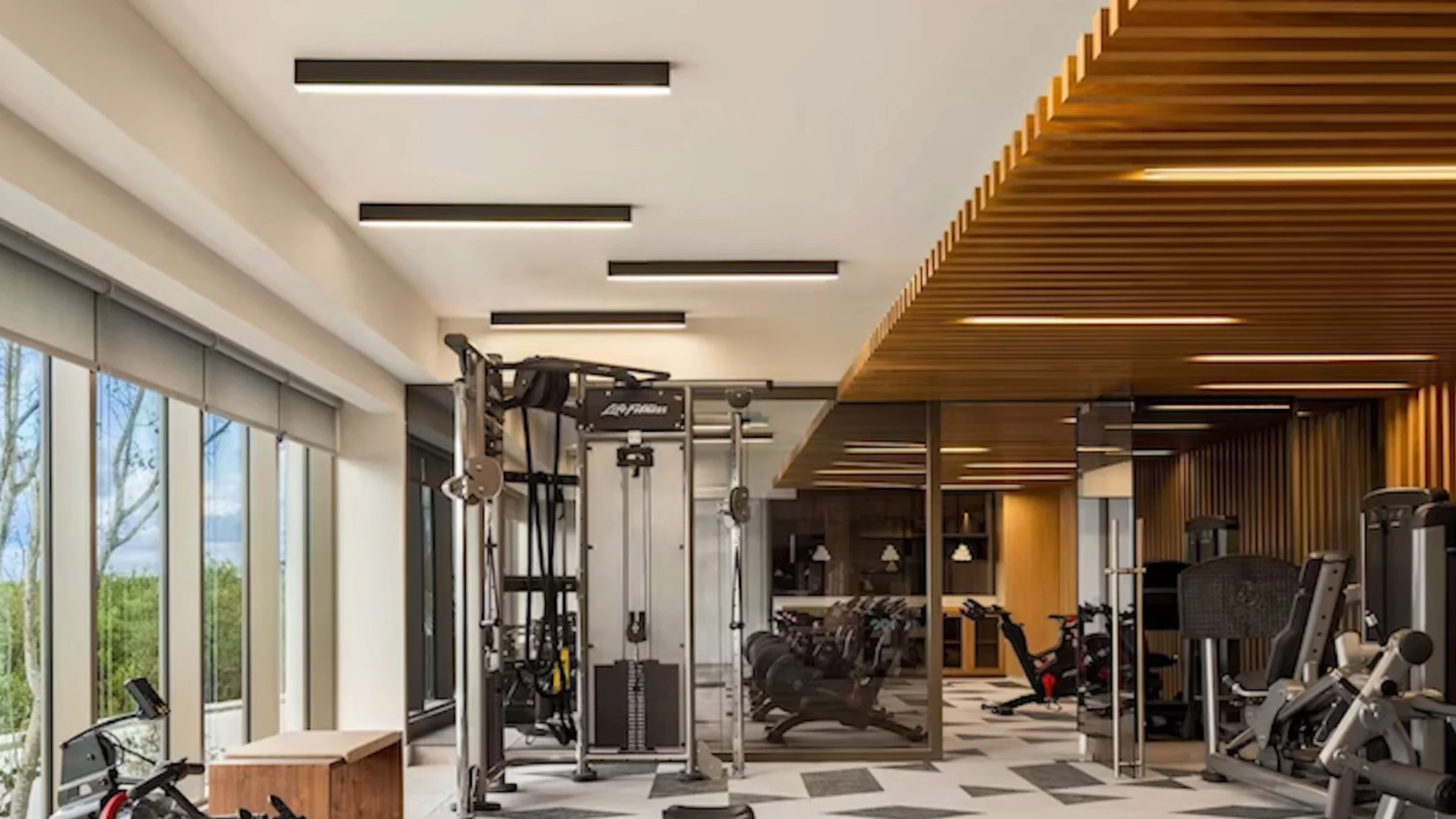 Fitnessraum im Hilton Cancun, an All-Inclusive Resort