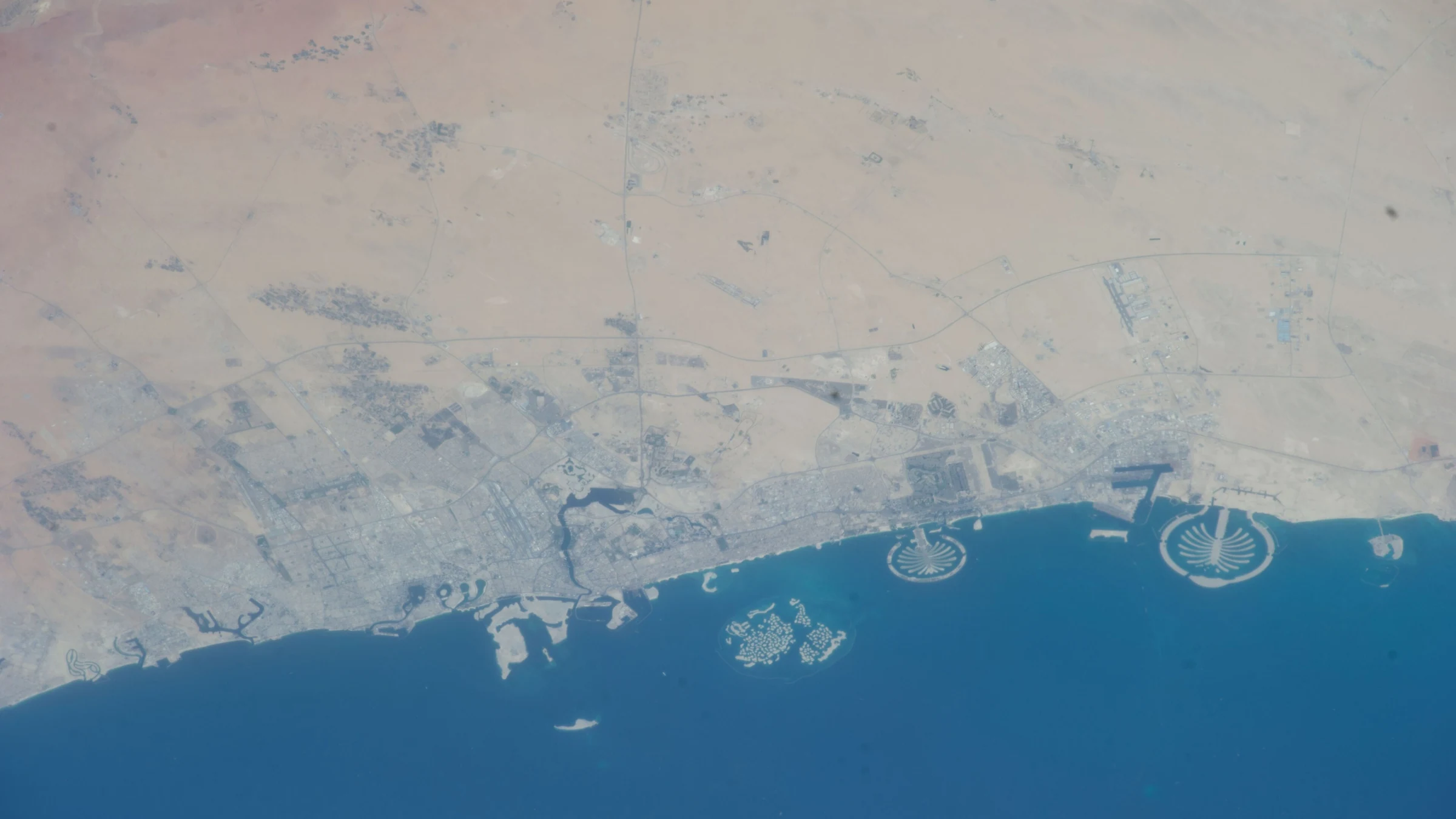 Vereinigte Arabische Emirate aus der Internationalen Raumstation