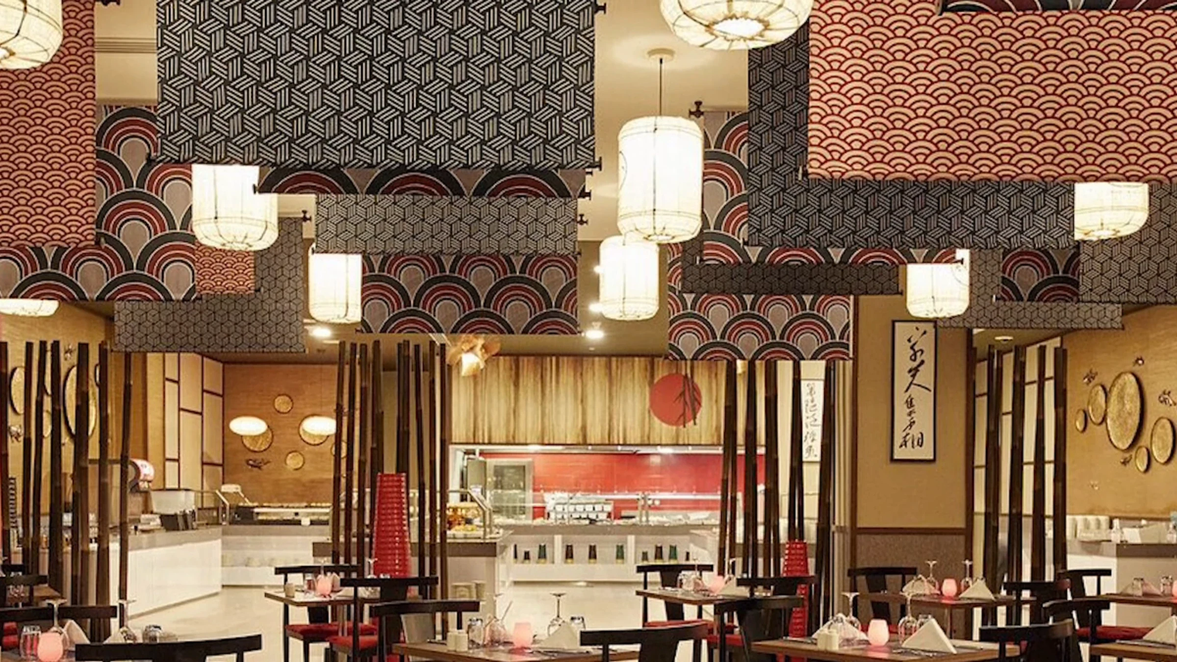 Asiatisches Restaurant im Hotel Riu Dubai