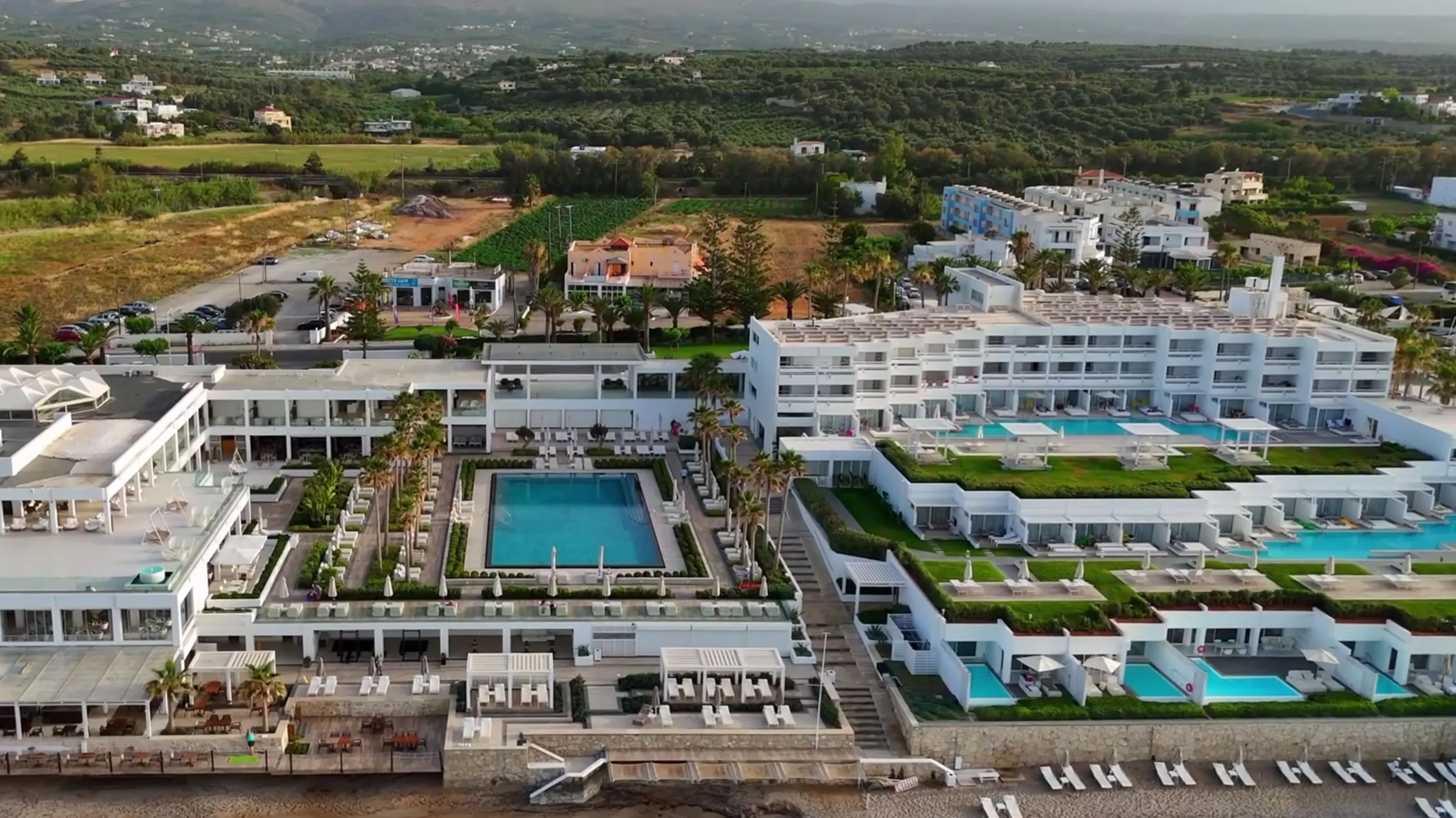Resort aus der Luft im Grecotel LUXME White Palace