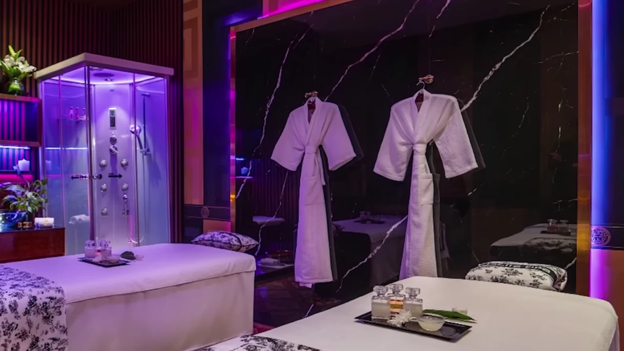Behandlungsraum im Spa des OKU Bodrum