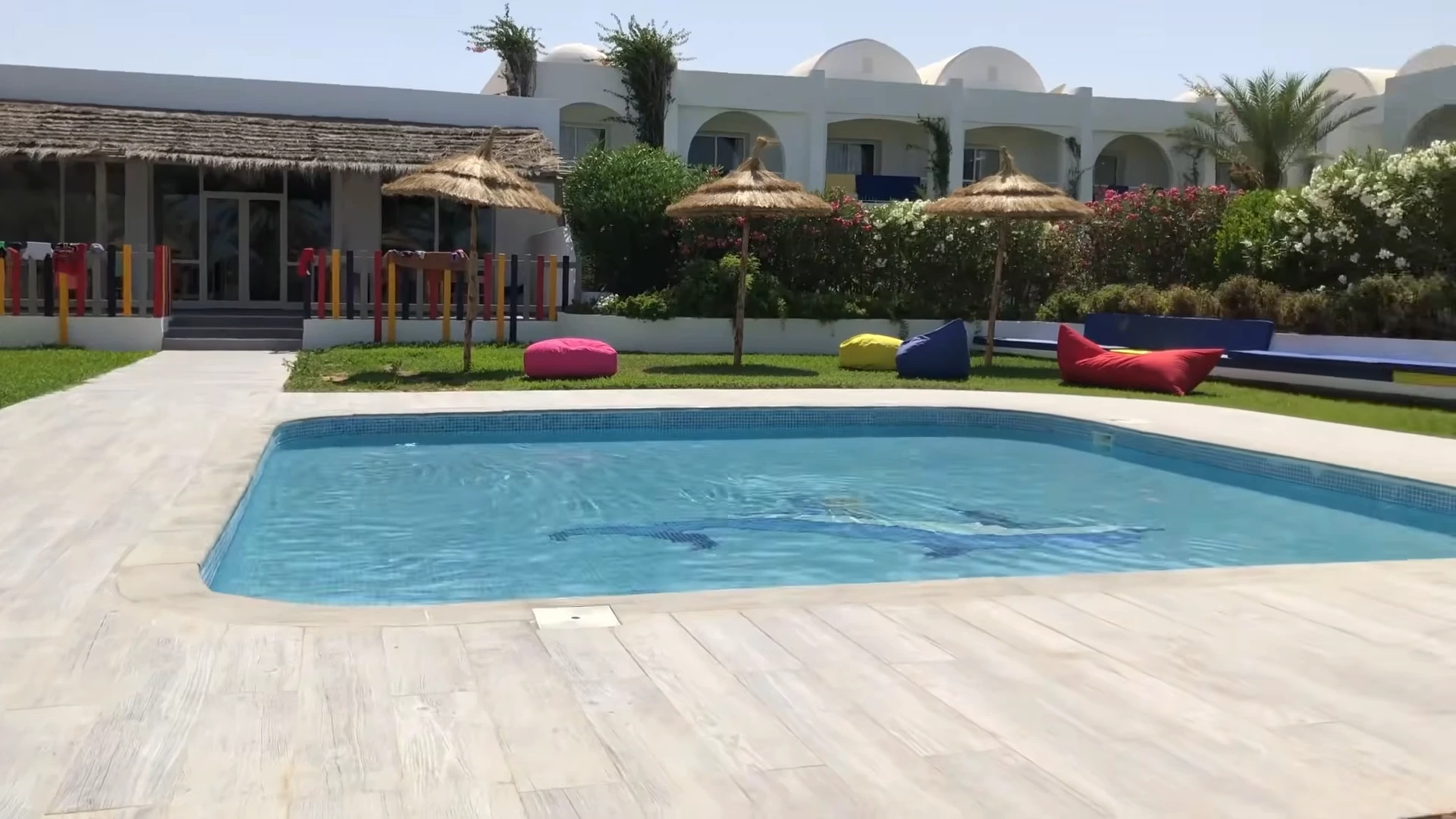 Seabel Rym Beach: Kinderbecken mit flachem Einstiegsbereich