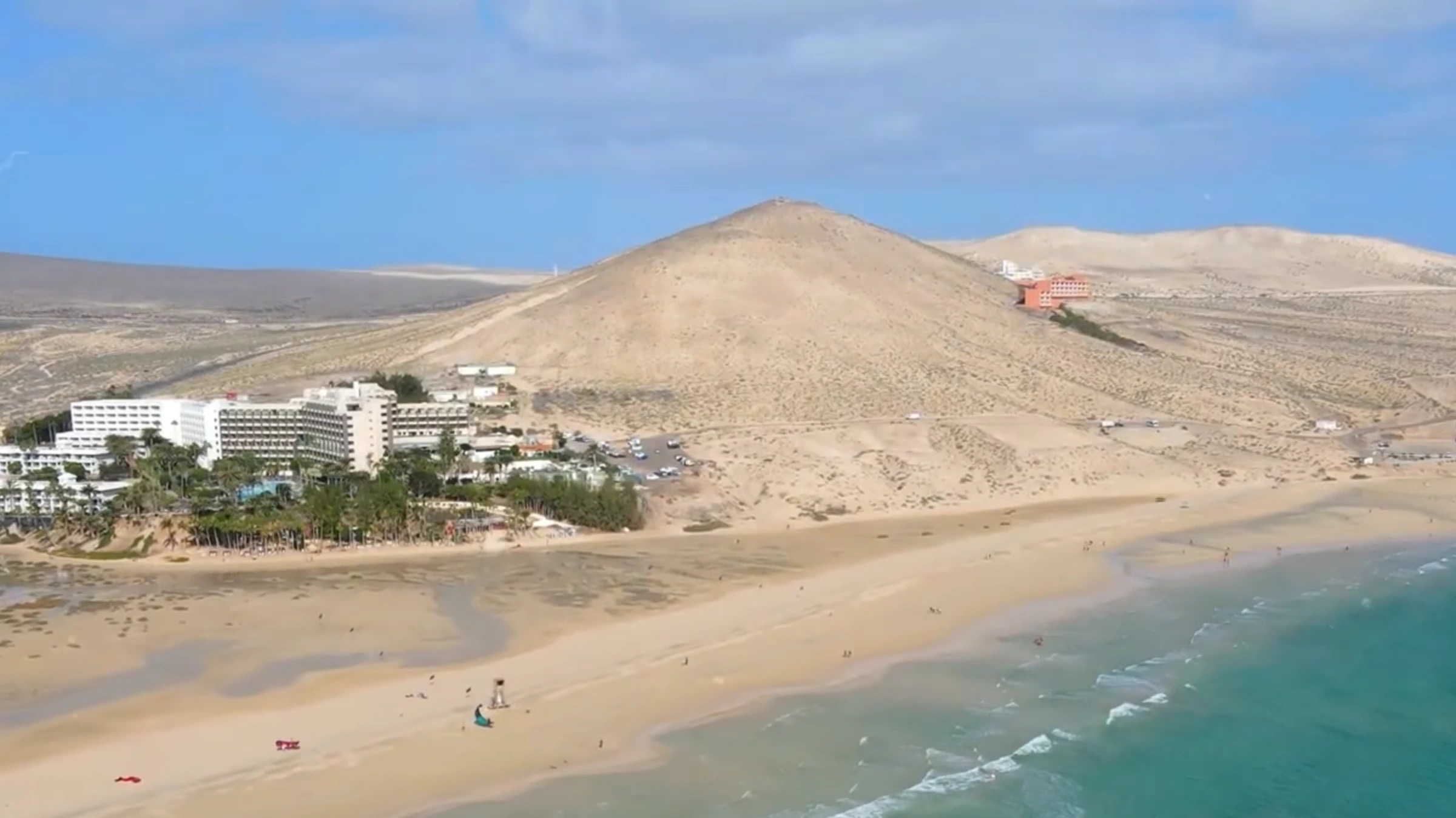 Playa Barca und Fuerteventuras Küstenlandschaft