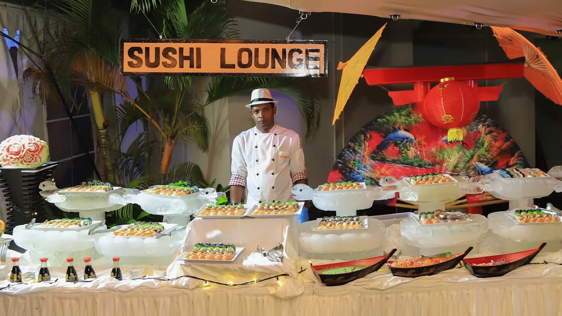 Ambre, A Sunlife Resort: Buffetstation im Restaurant