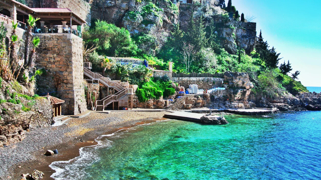 Mittelmeerküste bei Antalya
