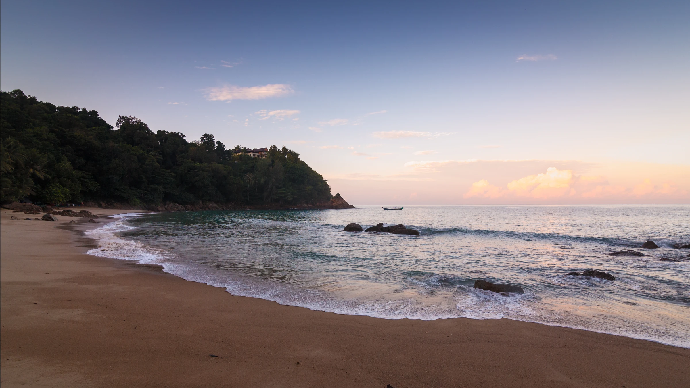 Banana Beach auf Phuket, Aufnahme 2017